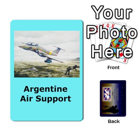 Ace Tfl Iabsm Falklands Deck Argentine By Joe Collins Front - HeartA