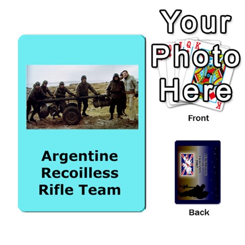 Tfl Iabsm Falklands Deck Argentine By Joe Collins Front - Diamond3