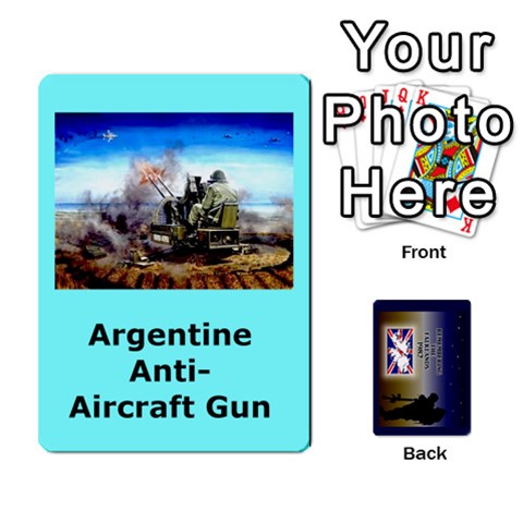 Tfl Iabsm Falklands Deck Argentine By Joe Collins Front - Diamond8