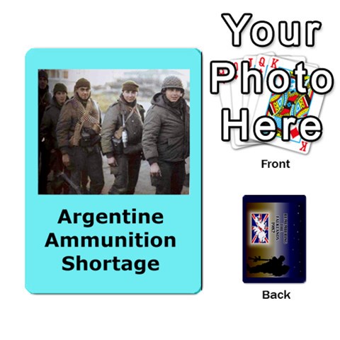 Tfl Iabsm Falklands Deck Argentine By Joe Collins Front - Spade6