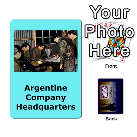 Tfl Iabsm Falklands Deck Argentine By Joe Collins Front - Club7