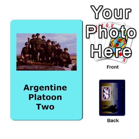 Tfl Iabsm Falklands Deck Argentine By Joe Collins Front - Club9