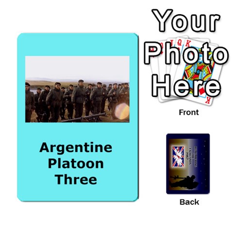 Tfl Iabsm Falklands Deck Argentine By Joe Collins Front - Club10