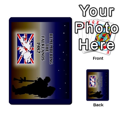 Tfl Iabsm Falklands Deck Argentine By Joe Collins Back