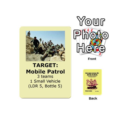 Wessex Games Scudbusters Ii (mini Cards) By Joe Collins Front - Spade10