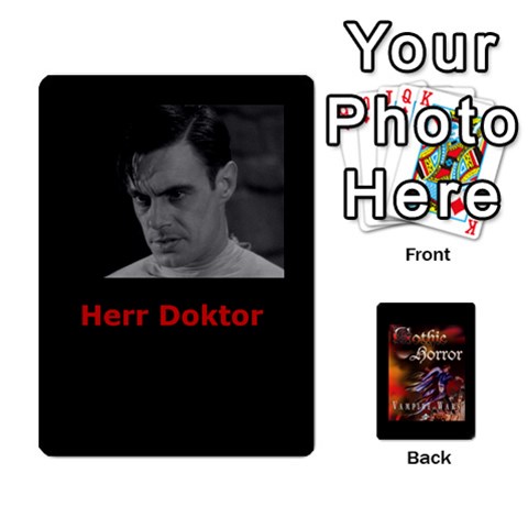 West Wind Gothic Horror Deck Ii By Joe Collins Front - Heart7