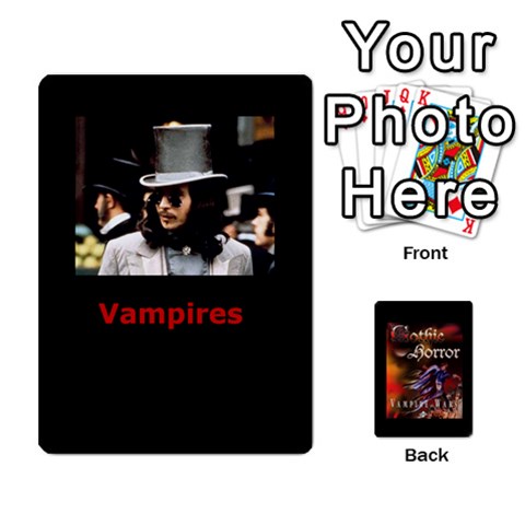 West Wind Gothic Horror Deck Ii By Joe Collins Front - Spade4