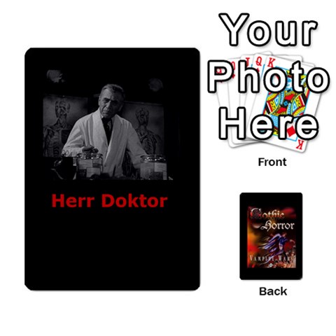 West Wind Gothic Horror Deck Ii By Joe Collins Front - Heart9