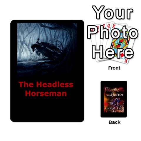 West Wind Gothic Horror Deck I By Joe Collins Front - Spade4