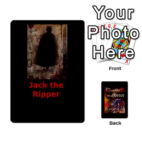 Ace West Wind Gothic Horror Deck I By Joe Collins Front - HeartA