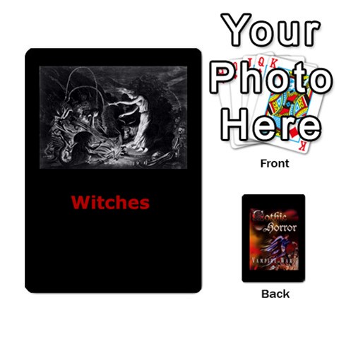 West Wind Gothic Horror Deck I By Joe Collins Front - Spade9