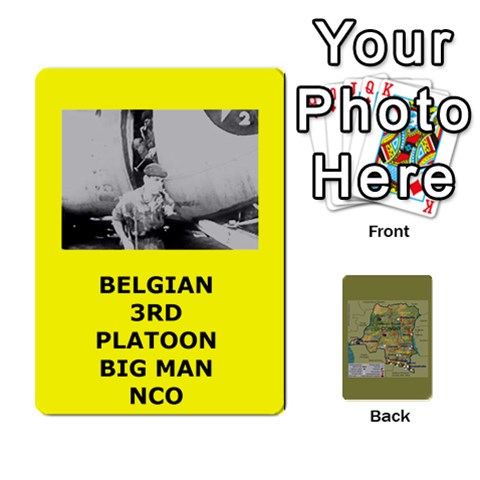 Tfl Bmaso Congo Deck Belgians, Un, And Simbas By Joe Collins Front - Heart3