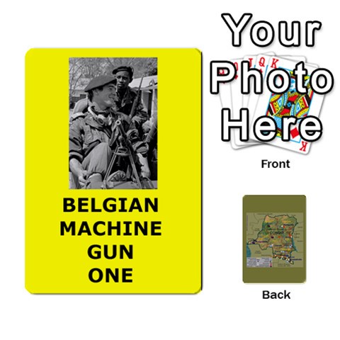 Tfl Bmaso Congo Deck Belgians, Un, And Simbas By Joe Collins Front - Heart9