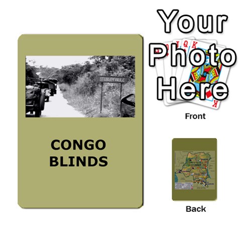 Jack Tfl Bmaso Congo Deck Belgians, Un, And Simbas By Joe Collins Front - DiamondJ