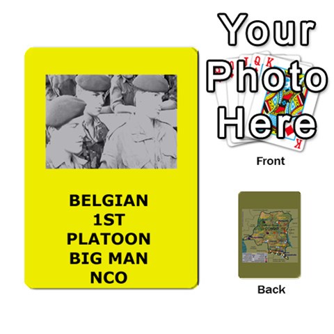 Tfl Bmaso Congo Deck Belgians, Un, And Simbas By Joe Collins Front - Spade10