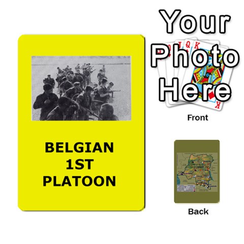 Jack Tfl Bmaso Congo Deck Belgians, Un, And Simbas By Joe Collins Front - SpadeJ