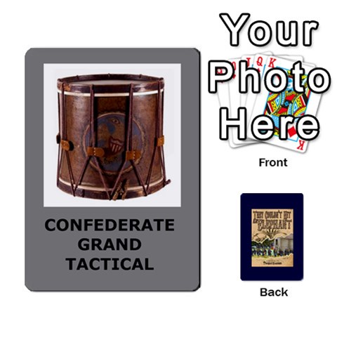 Ace Tfl They Couldnt Hit An Elephant Deck Missouri 1861 Wilsons Creek By Joe Collins Front - SpadeA