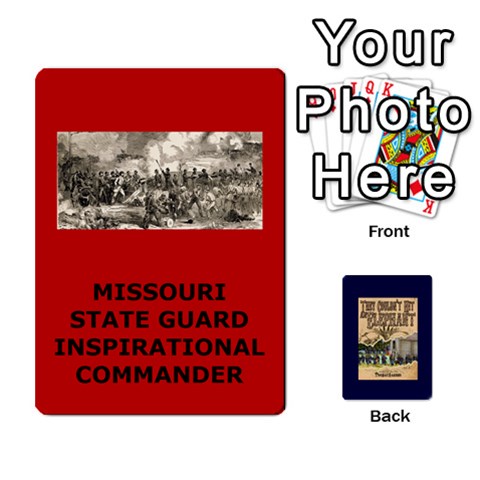 Tfl They Couldnt Hit An Elephant Deck Missouri 1861 Wilsons Creek By Joe Collins Front - Heart6