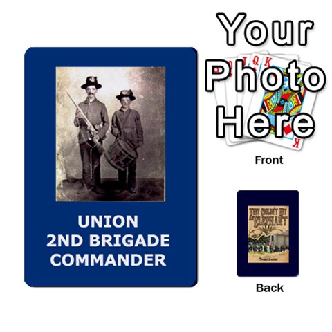 Ace Tfl They Couldnt Hit An Elephant Deck Missouri 1861 Wilsons Creek By Joe Collins Front - HeartA