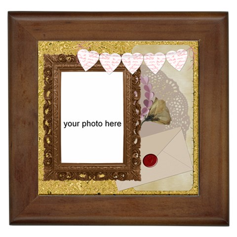 In Love Framed Tile By Zornitza Front