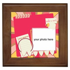 Make A Wish Framed Tile