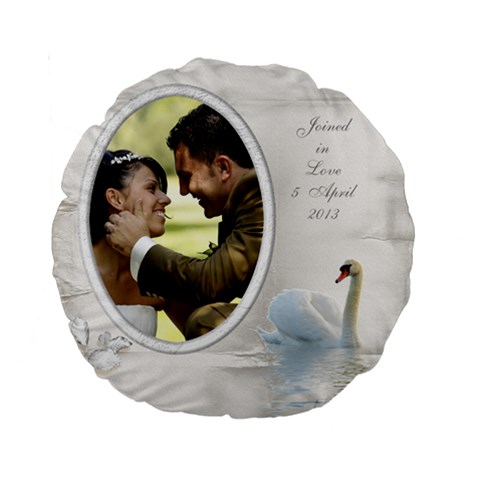 Our Love 15  Premium Round Cushion By Deborah Front