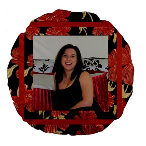 Our Love 18  Premium Round Cushion By Deborah Front
