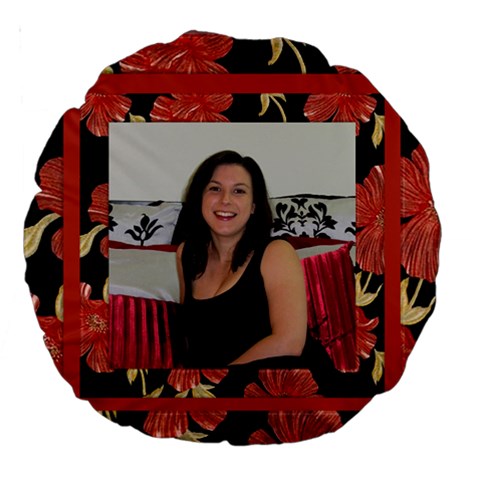 Our Love 18  Premium Round Cushion By Deborah Back