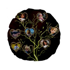 Family Tree 15  Premium Round Cushion - Standard 15  Premium Round Cushion 