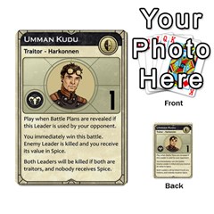 Dune Traitor, Bonus  - Multi-purpose Cards (Rectangle)