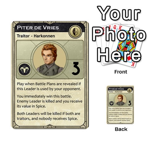 Dune Traitor, Bonus  By Rafael Fuentes Front 9