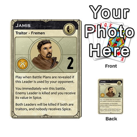 Dune Traitor, Bonus  By Rafael Fuentes Front 15