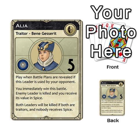 Dune Traitor, Bonus  By Rafael Fuentes Front 30