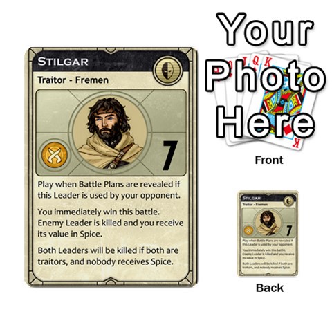 Dune Traitor, Bonus  By Rafael Fuentes Front 4