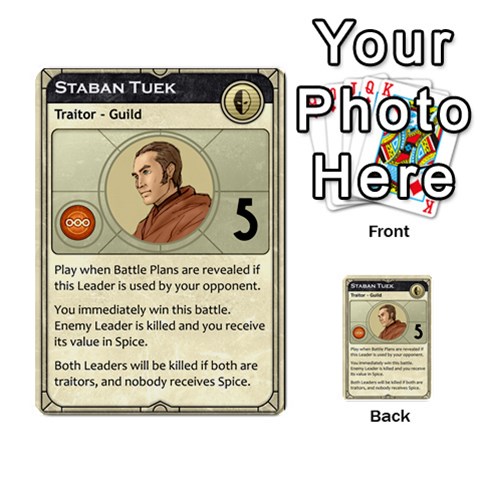 Dune Traitor, Bonus  By Rafael Fuentes Front 5