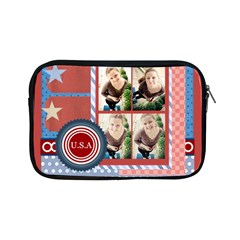 usa 4 july (2 styles) - Apple iPad Mini Zipper Case