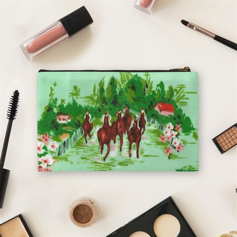 Medium Cosmetic Bag By Lisa Johnson Back