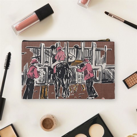 Medium Cosmetic Bag By Lisa Johnson Back