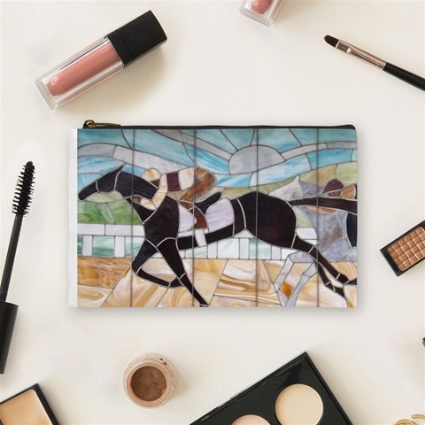 Medium Cosmetic Bag By Lisa Johnson Front