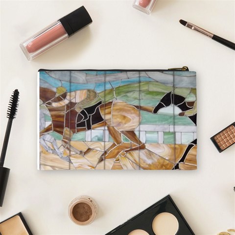 Medium Cosmetic Bag By Lisa Johnson Back