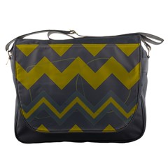 Chevron Messenger Bag