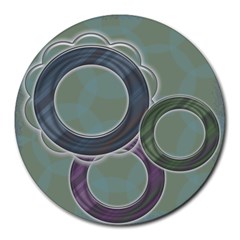 Collage Round Mousepad