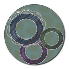 Collage Round Mousepad