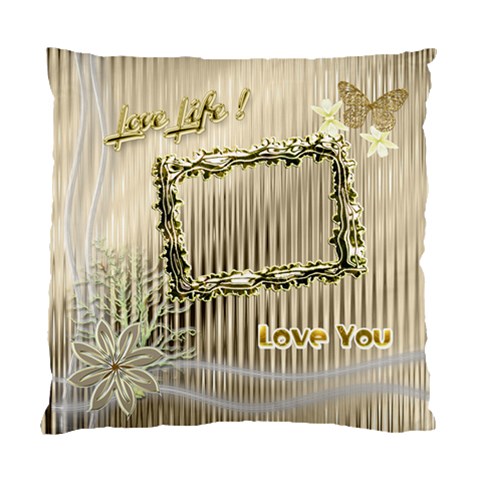 Love Life Cushion Case 1 Side By Ellan Front