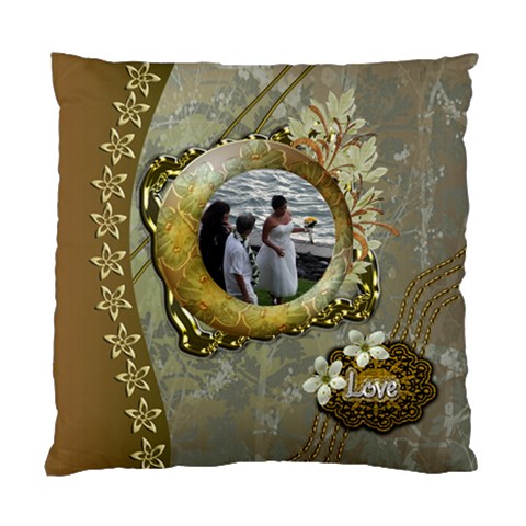 Neutral Love Cushion Case 1 Side By Ellan Front