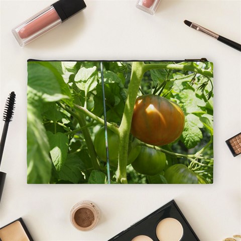 Luna Tomato L Cosmetic Bag By Joy Back