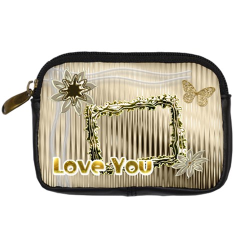 Neutral Floral Digital Camera Case By Ellan Front
