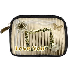neutral floral digital camera case - Digital Camera Leather Case neutral floral digital camera case - Digital Camera Leather Case