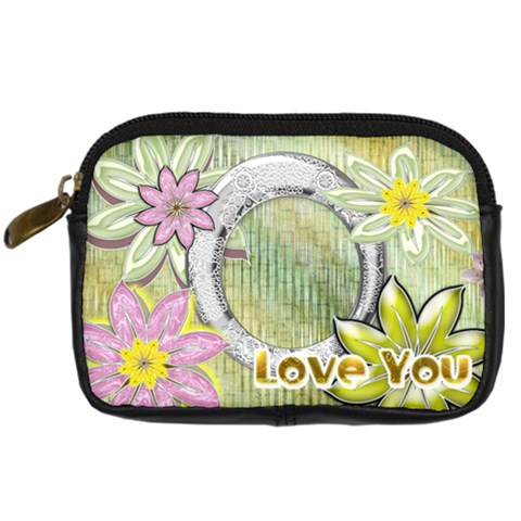 Love You Floral Digital Camera Case By Ellan Front