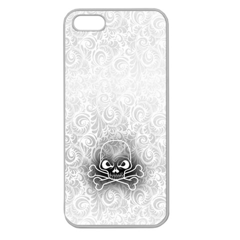 Clear Skull Iphone 5 Hard Case By Thimal Wickremage Front